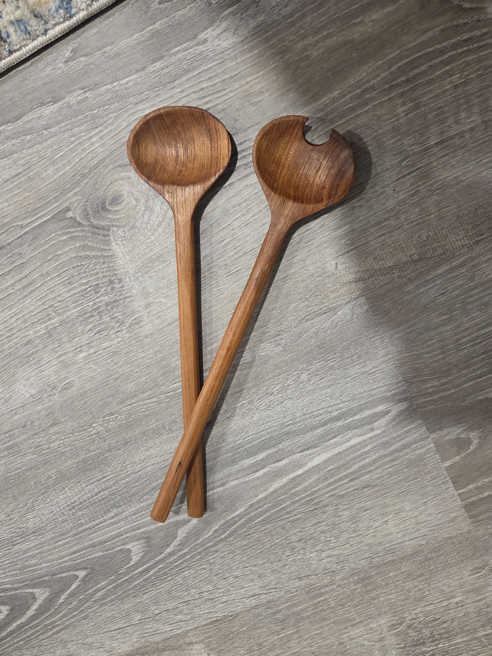Wooden Salad Servers - 14"